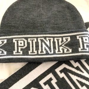 PINK-Beanie & Scarf Set 🤍✨🤍  NEW